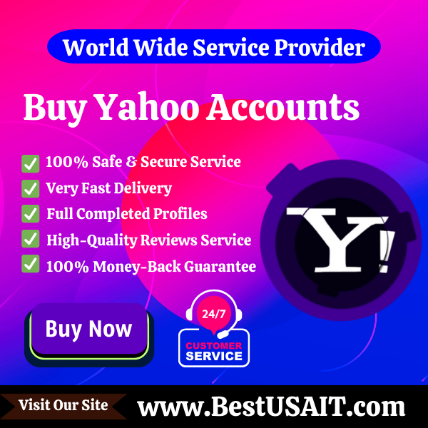 Buy Yahoo Accounts - Full Documents Verified and Secure