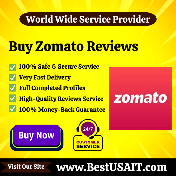 Buy Zomato Reviews - Secure And Real Zomato Reviews