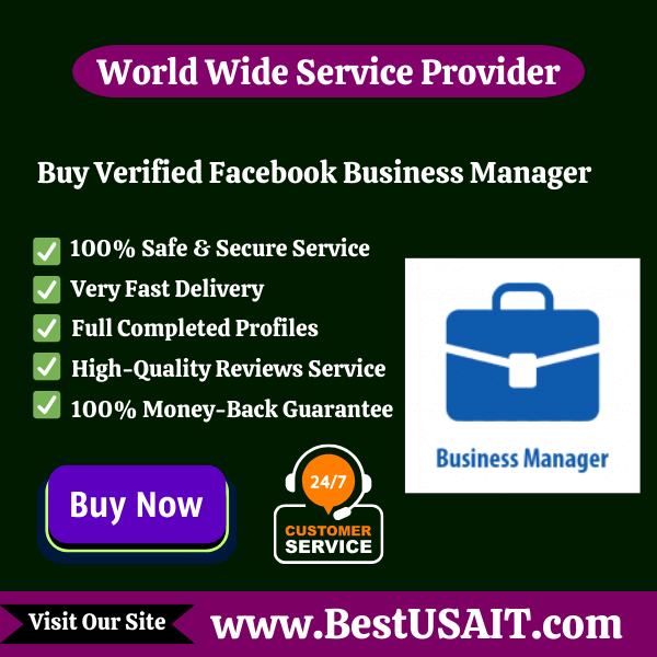 Buy Verified Facebook Business Manager - BESTUSAIT