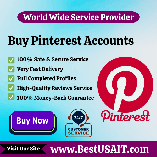 Buy Pinterest Accounts - Full Verified Pinterest Account