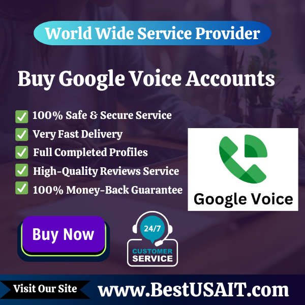 Buy Google Voice Accounts - USA Phone Verified Google Voice